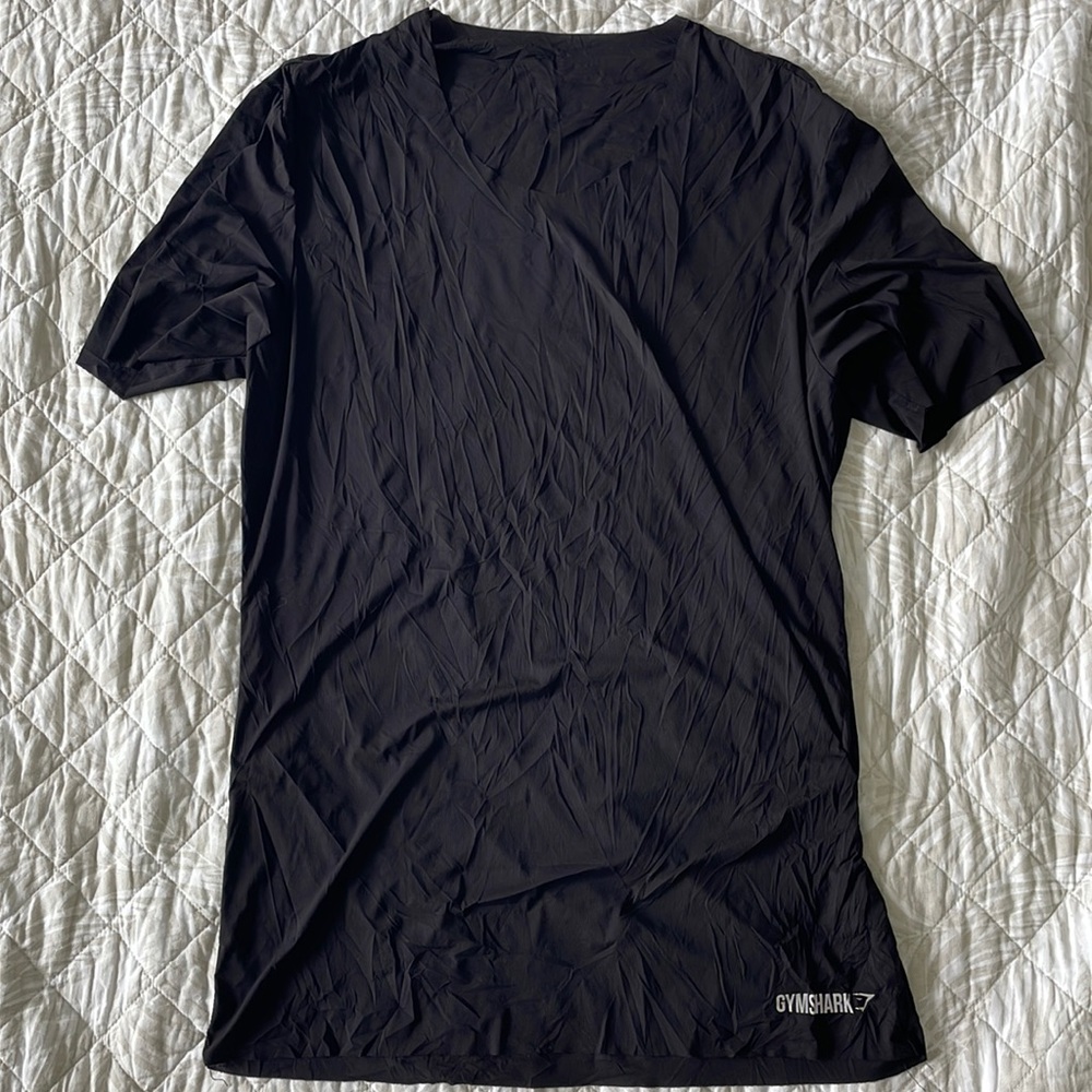 Men’s GymShark Size M Black Gym Shirt